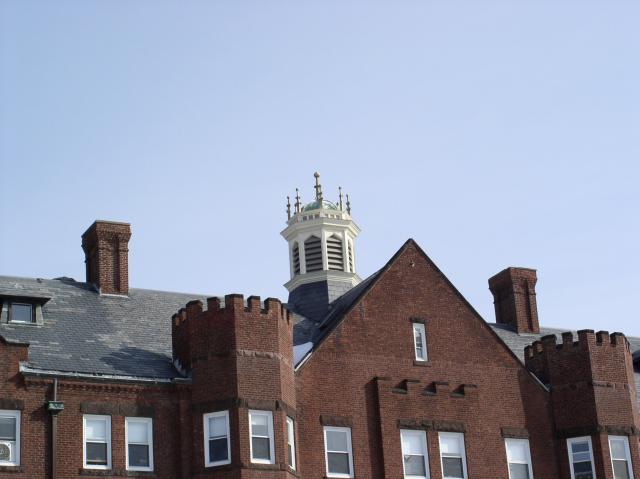 The spire on top of Davison